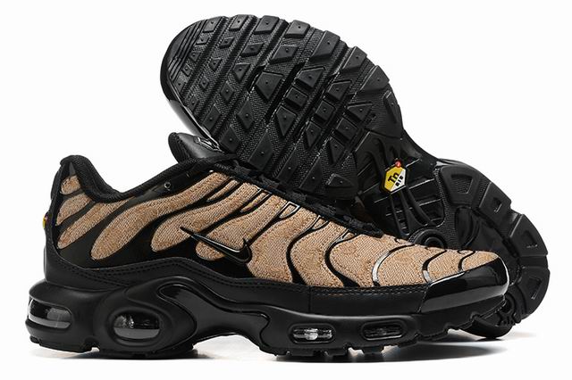 Nike Air Max Plus Tn Men's Running Shoes Black Latte-86
